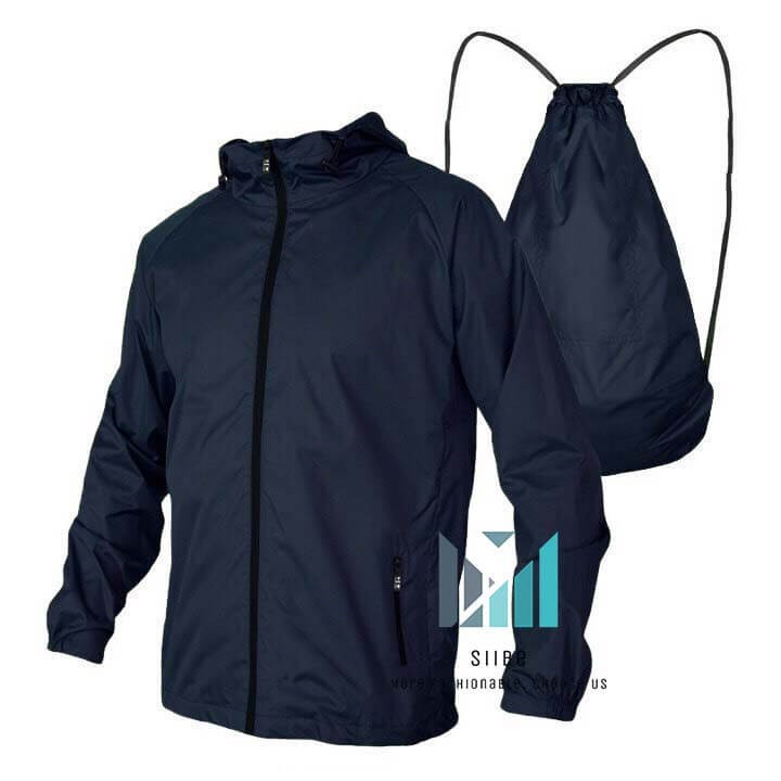 Áo khoác nam (HỖ TRỢ ĐỔI SIZE) dù 2 trong 1 chống thấm tiện lợi - Thời trang nam SIIBE