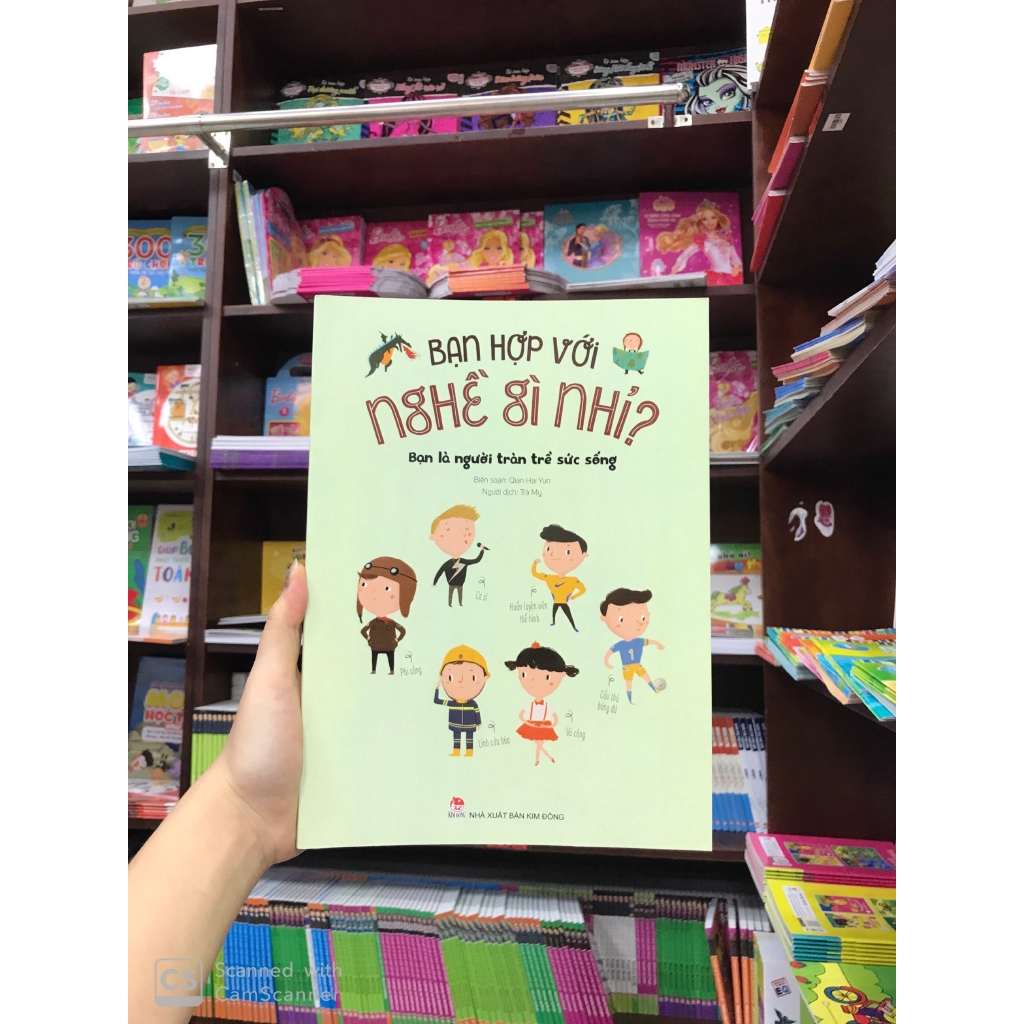 Sách - Bạn Hợp Với Nghề Gì Nhỉ? - Bạn Là Người Tràn Trề Sức Sống (Tái Bản 2019)