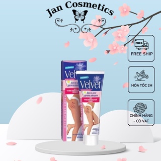 Kem Tẩy Lông Velvet Chuẩn Nga 100ml Tẩy Lông Trong 5 Phút [Hàng chính hãng Nga]