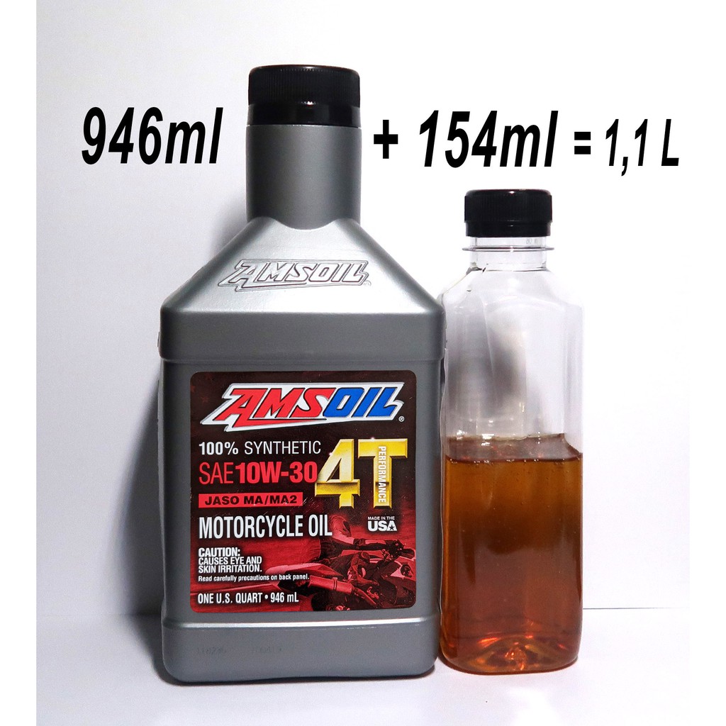 1,1L Nhớt Amsoil 10W30 Tổng Hợp Cao Cấp Nhập Khẩu Mỹ Cho Winner, Winner X