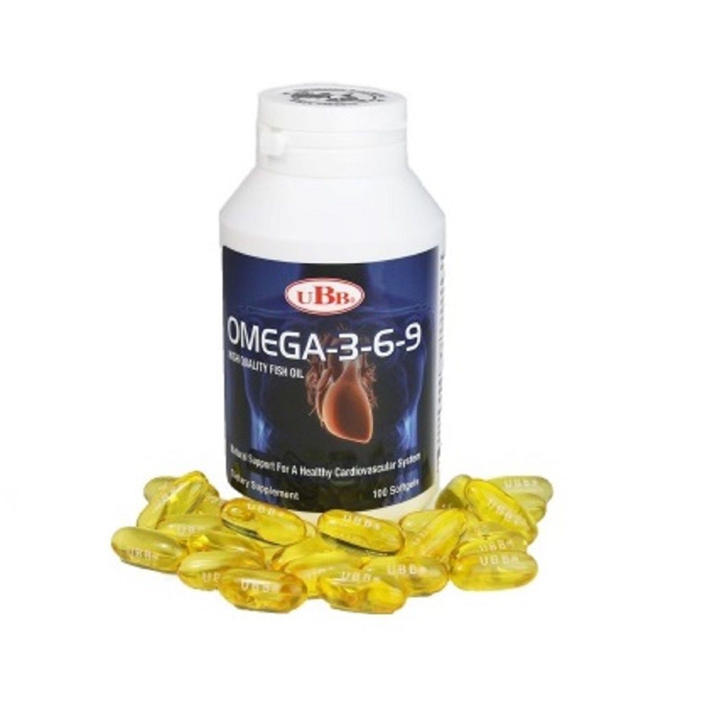 UBB Omega 3-6-9 - Viên dầu cá - Omega 3-6-9 UBB