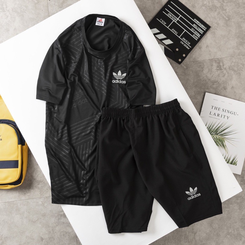 BÁN SỈ BỘ THỂ THAO NAM THUN LẠNH VÂN CHÌM CỔ TRÒN CHẤT ĐẸP | BigBuy360 - bigbuy360.vn