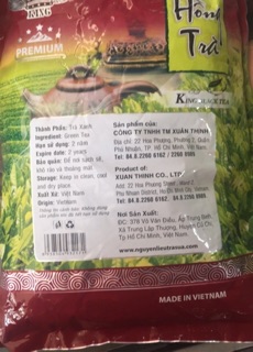 Hồng trà King Xuân Thịnh