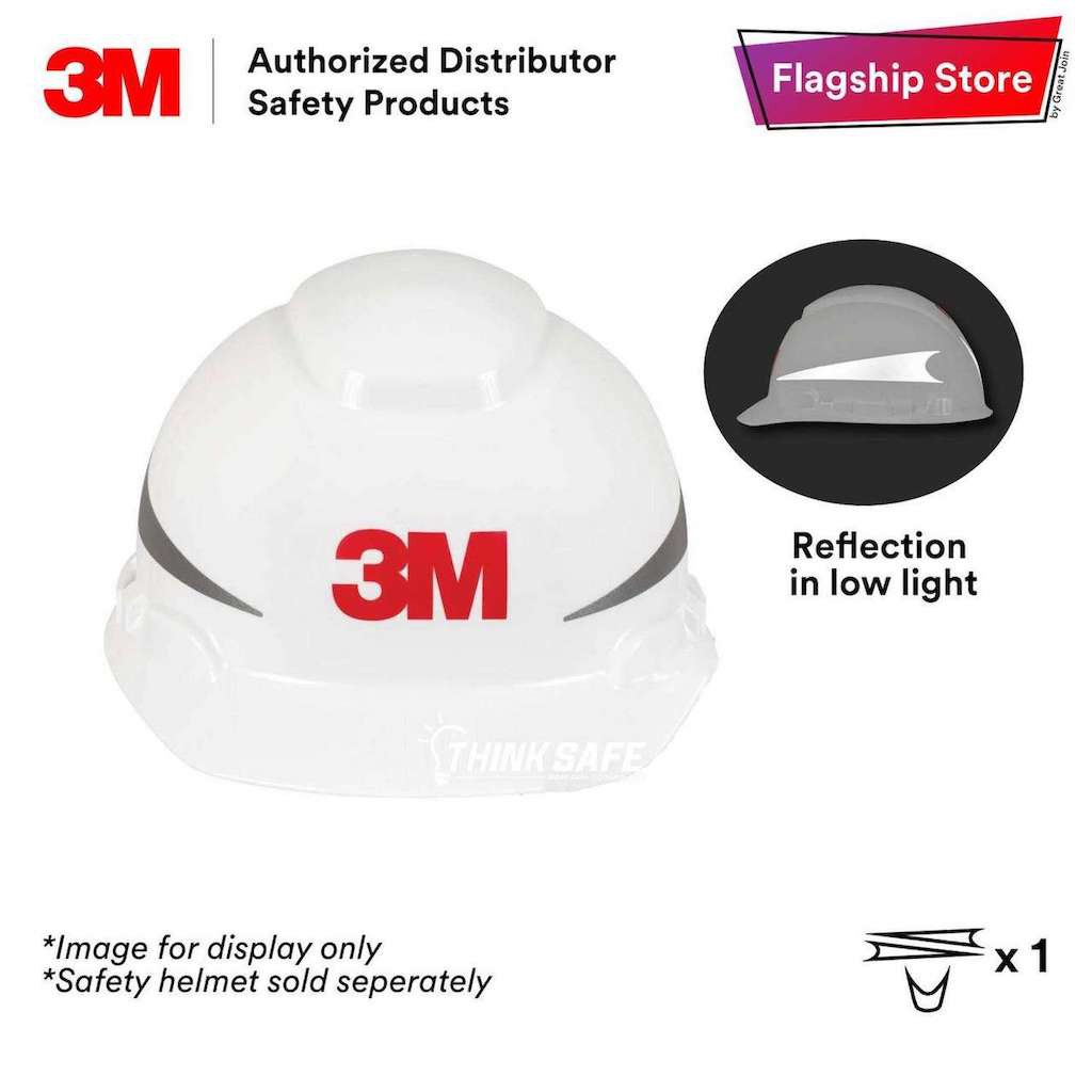 Decal phản quang 3m Thinksafe, dán xe máy, mũ bảo hiểm, nón bảo hộ, siêu sáng, siêu bền chuyên dùng dán mũ nón