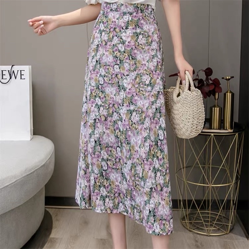 Chân váy hoa ulzang, chân váy hoa xoè trẻ trung | BigBuy360 - bigbuy360.vn