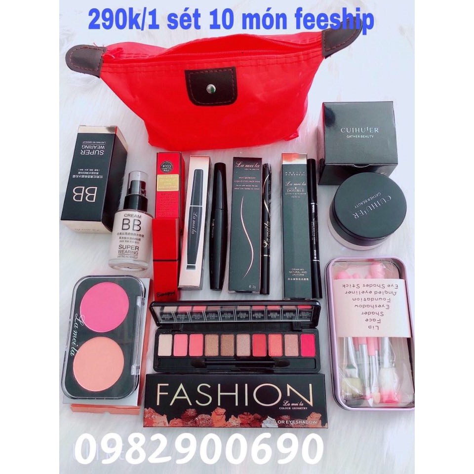 COMBO TRANG ĐIỂM 10 MÓN