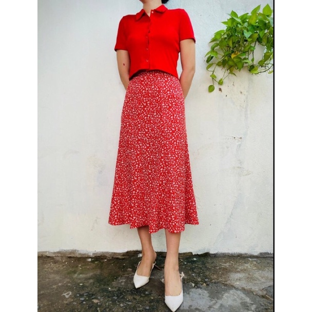 Váy hoa nhí Gu size xs, s, m