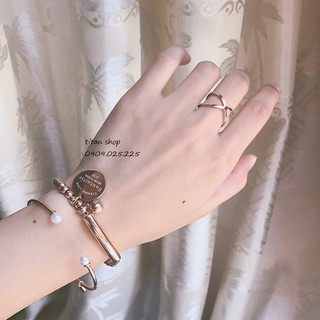 lắc tay bi titan có tag không đen