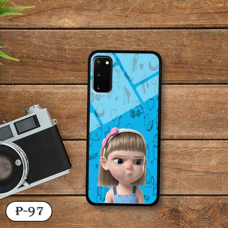 Ốp lưng kính Samsung Galaxy S20/ S20 5G-3D hình cute