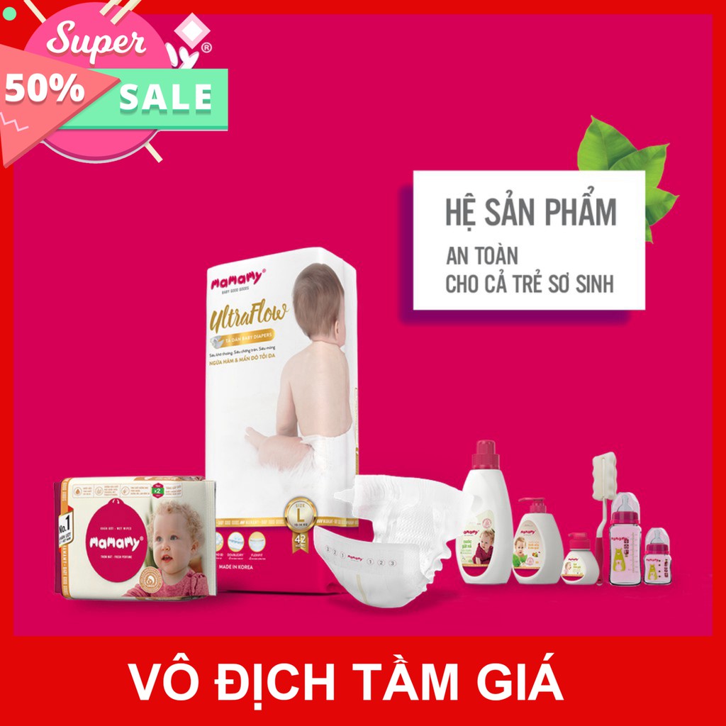 Combo 3 Túi bổ sung Nước rửa bình sữa &amp; rau quả Mamamy 600ml/túi