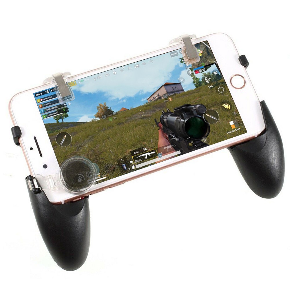 Game Mobile 🔴 FREESHIP 🔴 Tay Cầm Chơi Game Điện Thoại Có Nút Di Chuyển Nút Chỉnh Ngắm Bắn Cho Máy Từ 4.5 - 6.5 inch