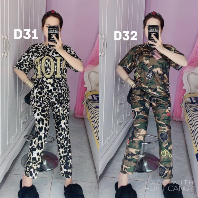 Set dài thun lạnh 3d
