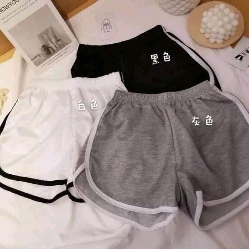 Quần Đùi Nữ 3 Màu Trơn Mạc Nhà Mặc Đi Chơi Sành Điệu QDT003