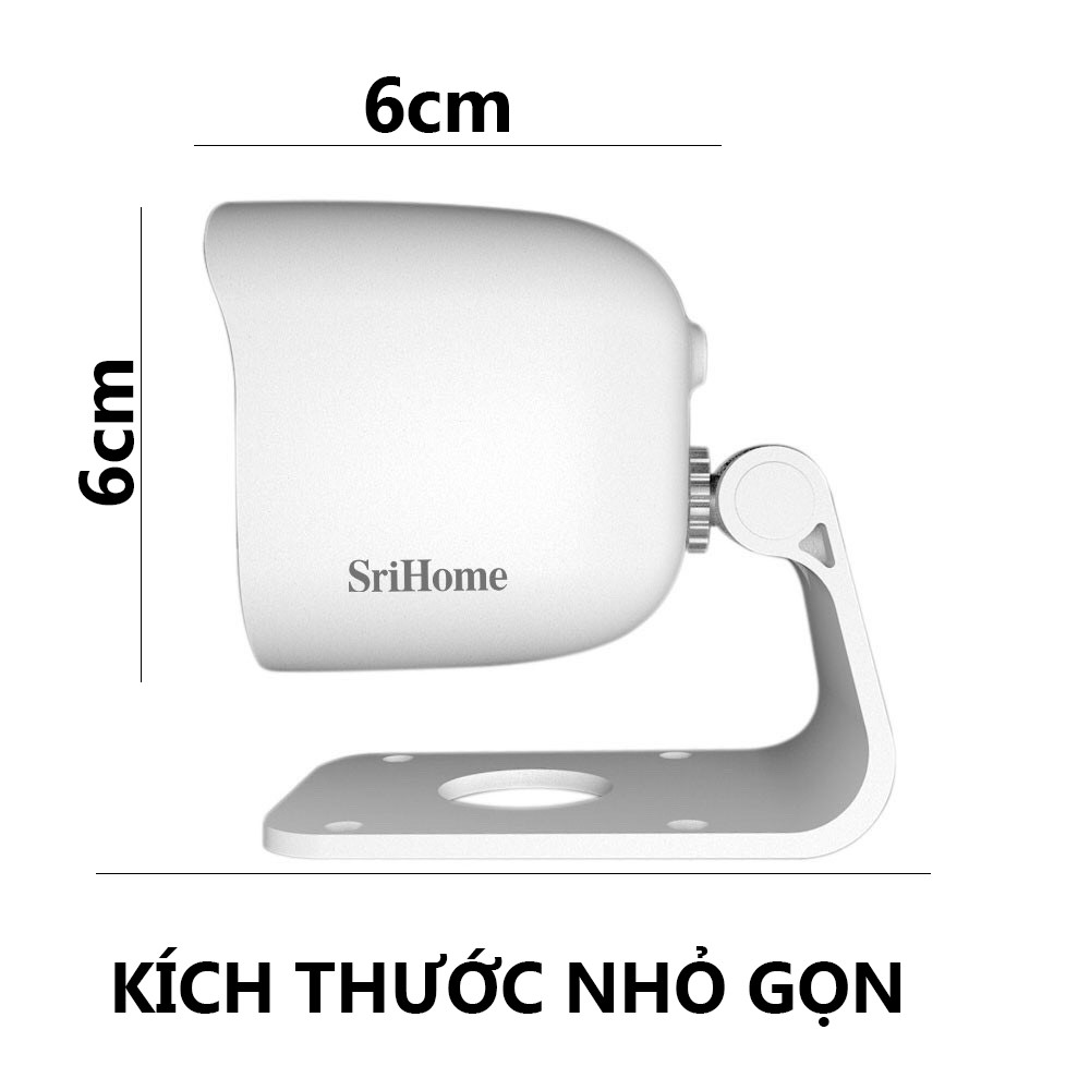 Camera Ip WiFi SriHome SH029 NEW - 3Mpx Siêu Nét- Kèm Thẻ Nhớ 32Gb Chuyên Dụng | BigBuy360 - bigbuy360.vn