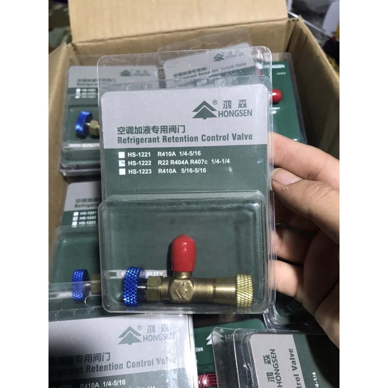 Van Khóa Gas Chống Bỏng HONGSEN R22 và R410