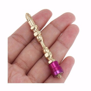 bộ 5 mũi bắt vít 4 cạnh giới hạn từ tính .
