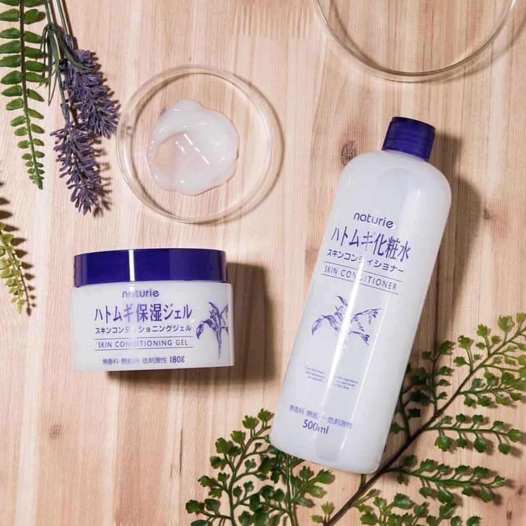 Kem Dưỡng Ẩm Trắng Da Ý Dĩ Hatomugi Moisturizing &amp; Conditioning The Milky Nhật Bản 300g ,Kem Làm Sáng Da,Ngừa Thâm Mụn