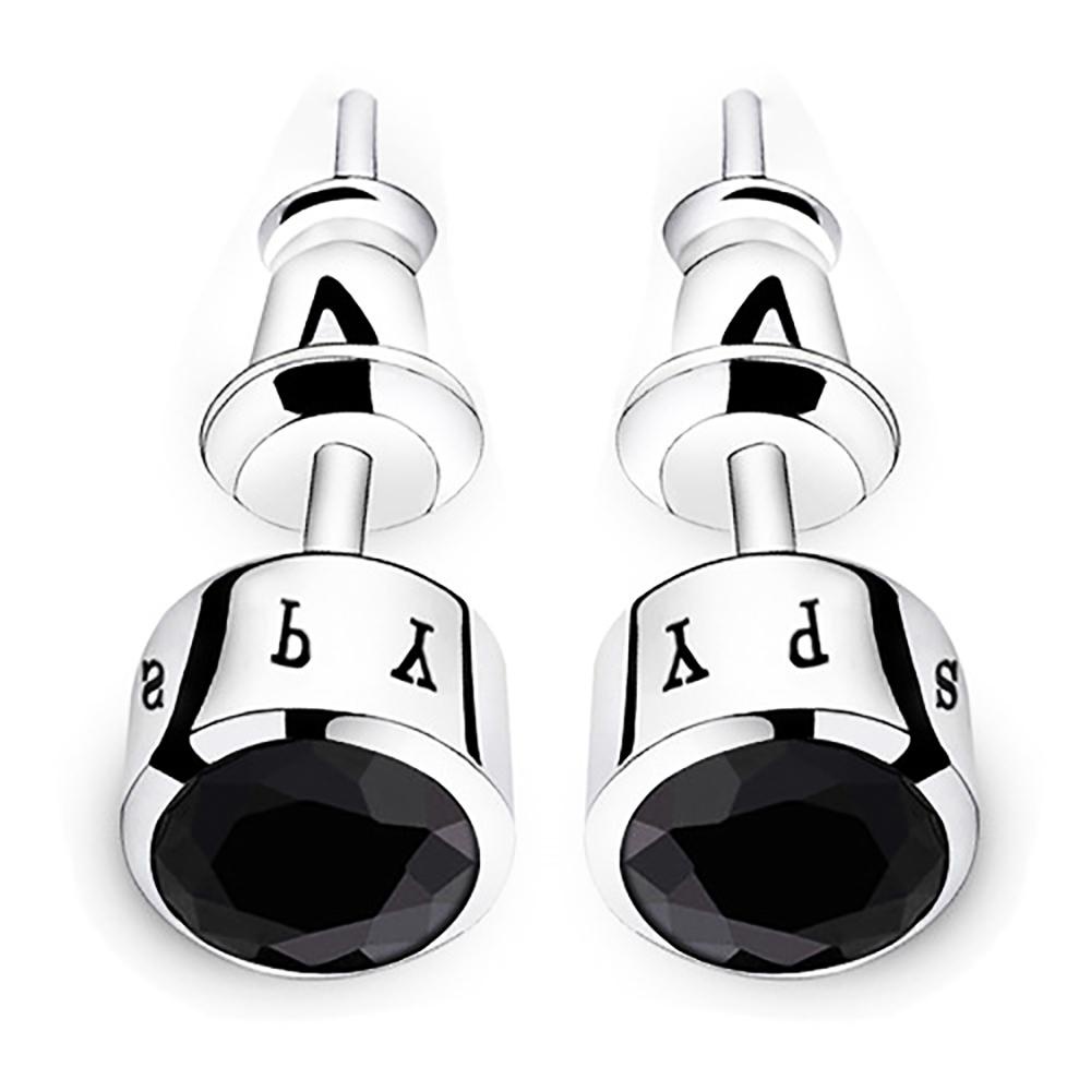 AROMA Bông Tai Thời Trang Hàn Quốc Đơn Giản Sáng Bóng Cá Tính Cho Nam