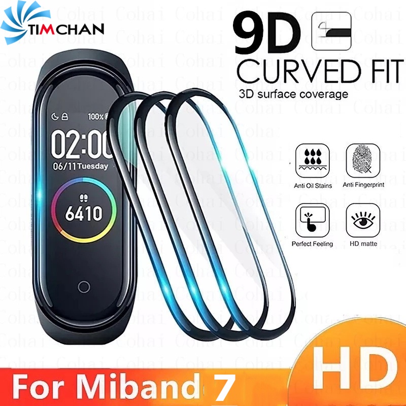 Miếng Dán Bảo Vệ Màn Hình Chống Trầy 3D Cho Mi Band 7