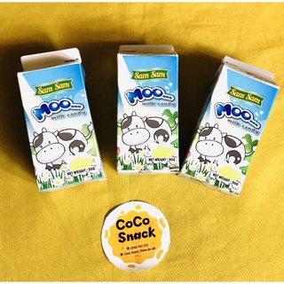 Kẹo sữa bò sam sam moo milk candy - hộp 30g
