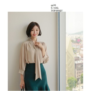 Top408 áo sơ mi nữ công sở