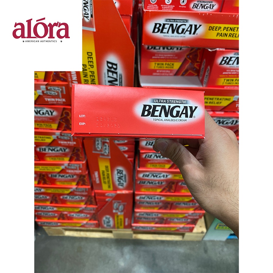 TÁCH LẺ KEM XOA BÓP GIẢM ĐAU NHỨC BENGAY ULTRA STRENGTH TOPICAL ANALGESIC CREAM