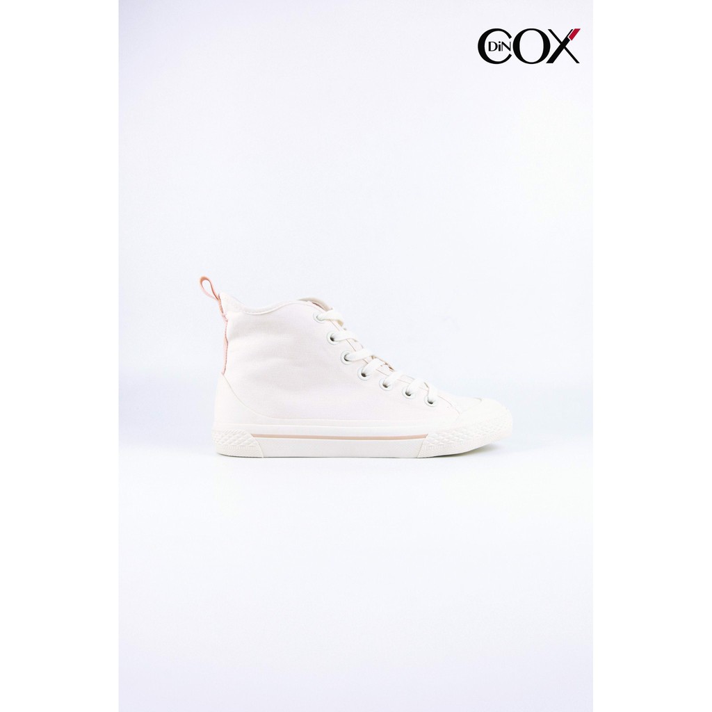 Giày Sneakers Nữ Cổ Cao DinCox  D09 BLACK