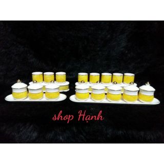 Bộ 3 chung nước và bộ 5 chung nước đá vàng