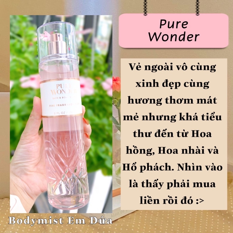 Xịt Thơm Toàn Thân - PURE WONDER