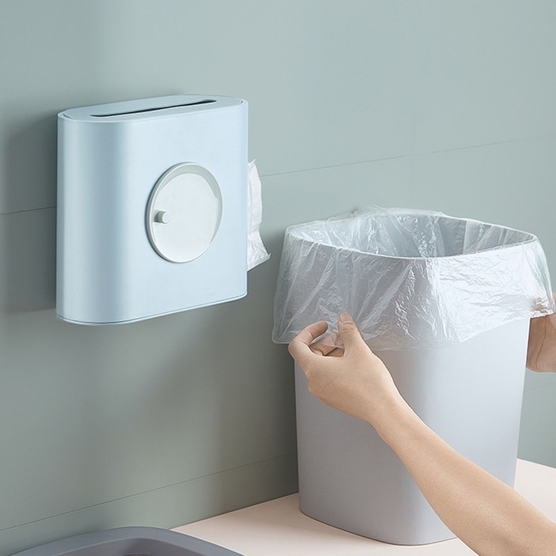 Hộp Nhựa Đựng Túi Rác Có Thể Xoay Tiện Dụng Cho Phòng Tắm / Nhà Bếp