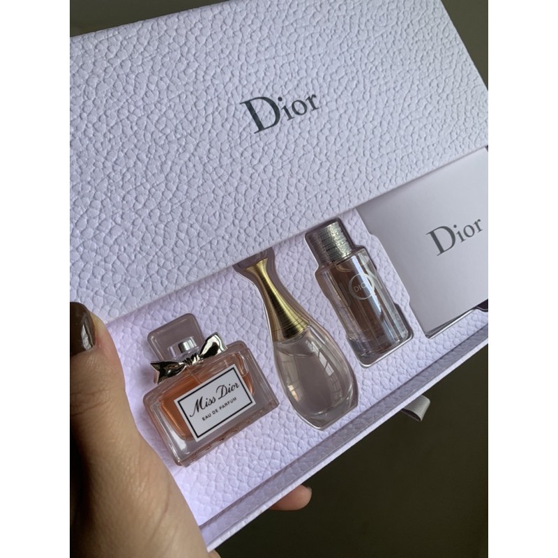 [gift hãng 100%] set nước hoa Dior 3 chai mini chuẩn Auth | Thế Giới Skin Care