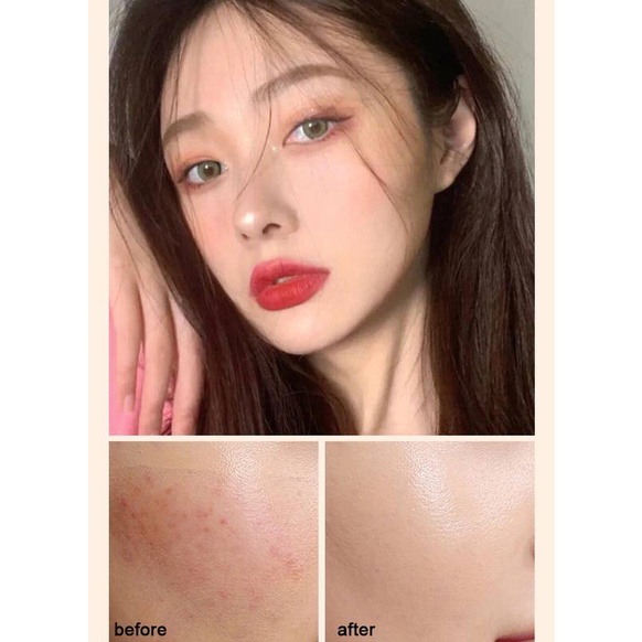 [Hàng mới về] Kem nền che khuyết điểm dạng lỏng Kiss Beauty dưỡng ẩm không thấm nước và mồ hôi