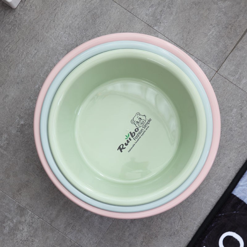 Bộ 3 Chậu Rửa Mặt Bằng Nhựa Dày Dặn Dành Cho Bé | BigBuy360 - bigbuy360.vn