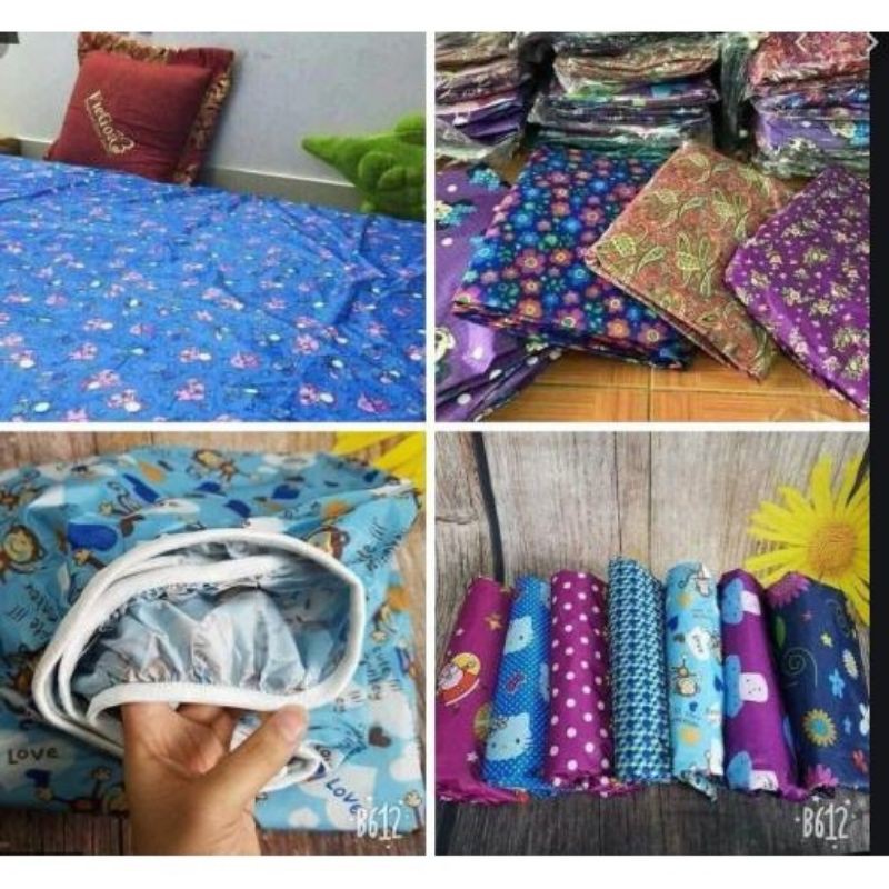 Ga chống thấm cotton hoa văn đủ kích thước