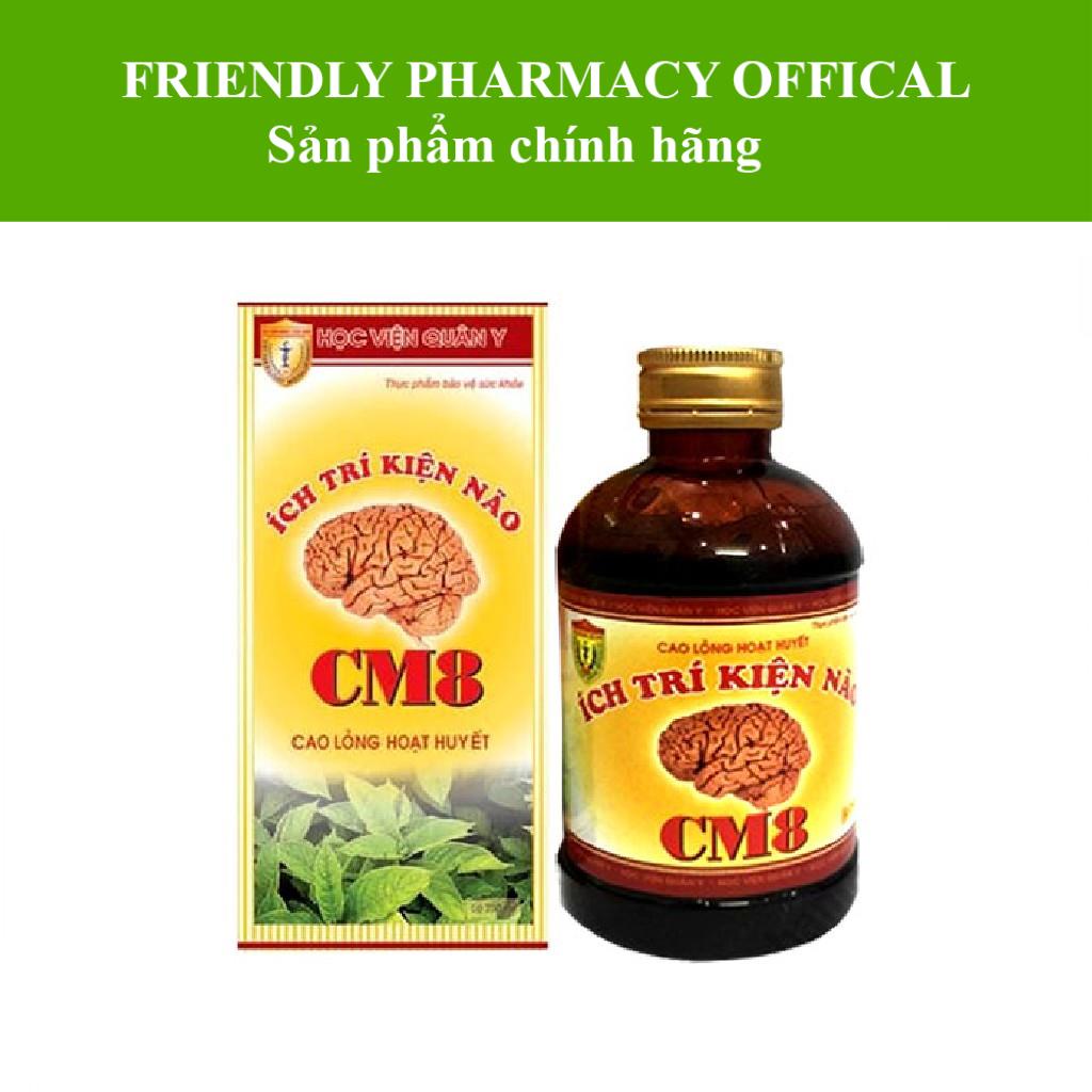 Ích Trí Kiện Não CM8 Học viện quân y- Cao lỏng giúp hoạt huyết, giảm đau đầu, hoa mắt chóng mặt (250ml)