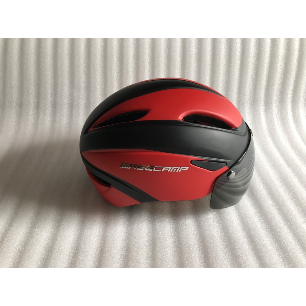 NÓN XE ĐẠP BASECAMP NHẬP KHẨU CÓ KÍNH SIÊU NHẸ