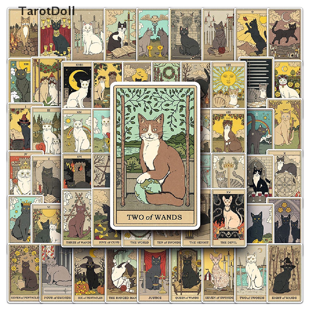 Bộ Bài Tarot Hoạt Hình 62 Lá