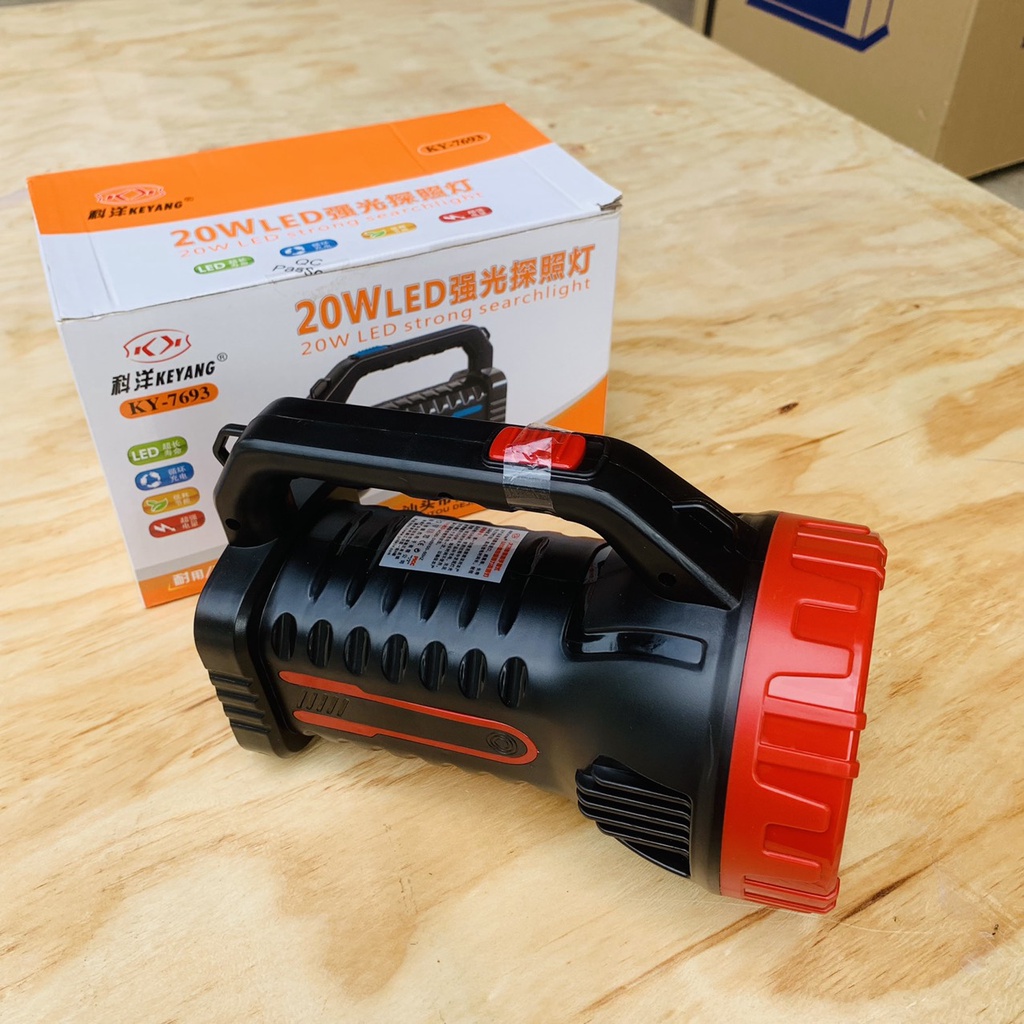 Đèn Pin Cầm Tay Bóng Led 20w Siêu Sáng KY 7693