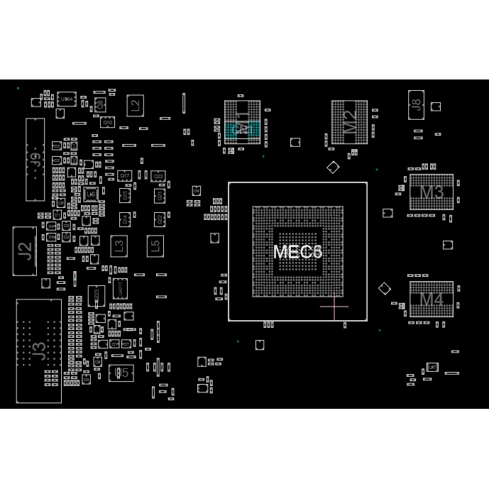 Sơ đồ mạch Boardview GV-N650OC-2GI rev 1.0 GV N650OC 2GI dùng cho thợ sửa chữa