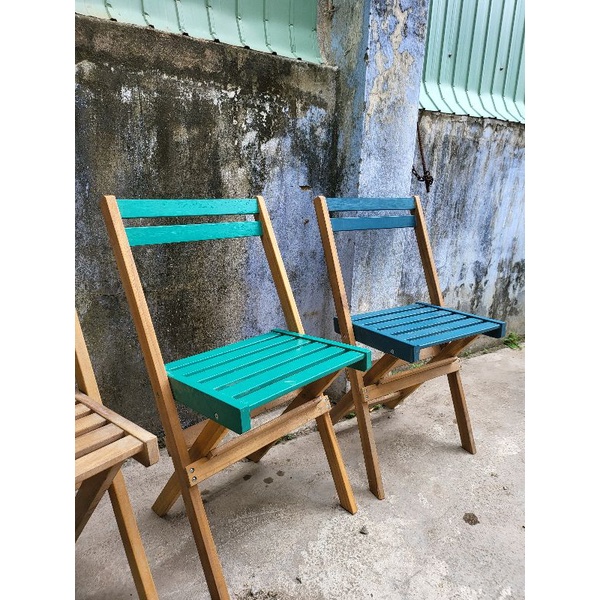Ghế gỗ đủ màu