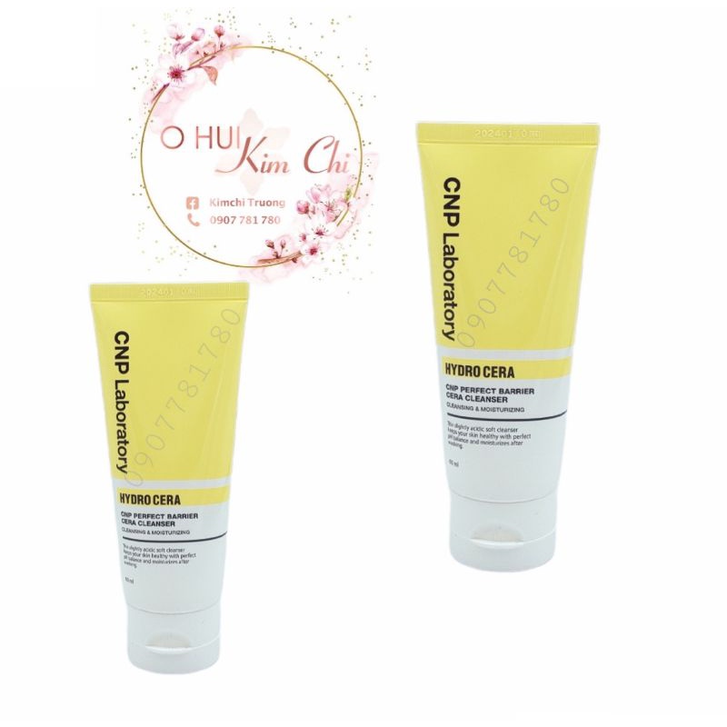 Típ sửa rửa mặt CNP Laboratory dịu nhẹ làm sạch chuyên sâu dưỡng da 60ml