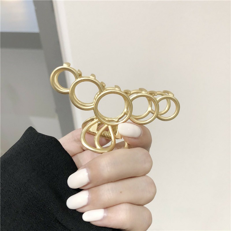 Kẹp tóc, kẹp gấp nữa tóc cho nữ phong cách Hàn Quốc siêu xinh