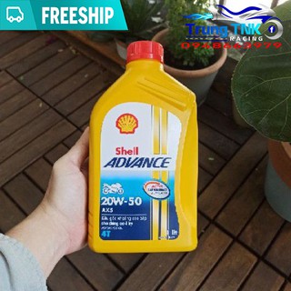 Nhớt shell advance ax5 20w50 1l