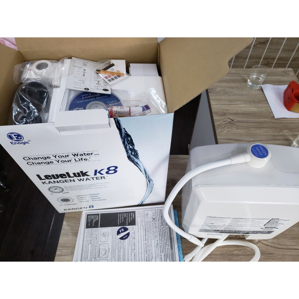 Máy lọc nước ion kiềm kangen Leveluk K8