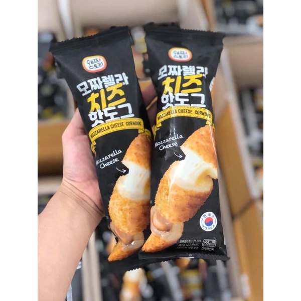 Hotdog phô mai Hàn Quốc