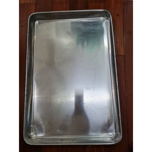 Thanh lý khay nhôm nướng bánh 40x60cm hơi móp 1 chút do vận chuyển