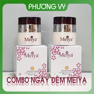 [SIÊU SALE] COMBO ngày đêm Meiya trắng, chuyên làm mờ nám, tàn nhang và dưỡng trắng da, kem nám Nhật Bản, mỹ phẩm Meiya.