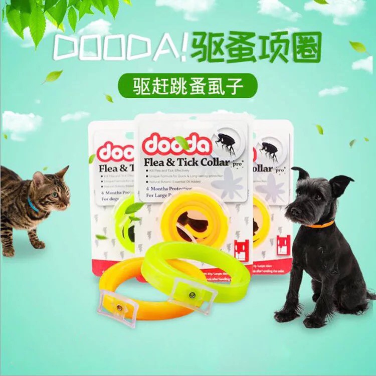 Vòng Trị Ve Rận Dooda Cho Thú Cưng