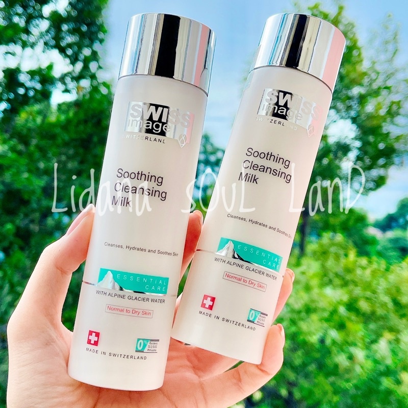 Sữa rửa mặt dịu nhẹ, giảm kích ứng Swiss Ima.ge Soothing Cleansing Milk
