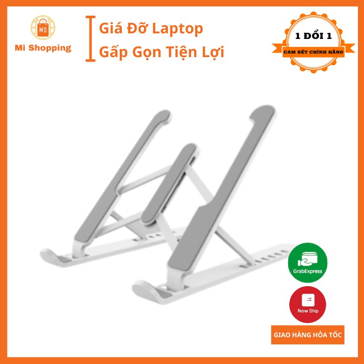 [HÀNG SIÊU CẤP] Giá đỡ laptop - Kệ đỡ laptop - tản nhiệt laptop, điều chỉnh độ cao, gập gọn lại được